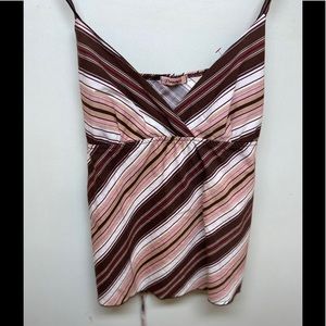 Camisole stripes top